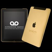 iPad Amosu Couture: золотой планшет к новогодним праздникам 